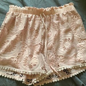 lacy shorts